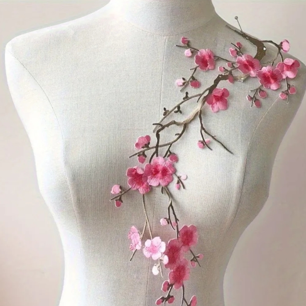 NWT Cherry Blossoms Patch